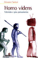 Homo Videns - Televisão e Pós-Pensamento, livro, curtagora